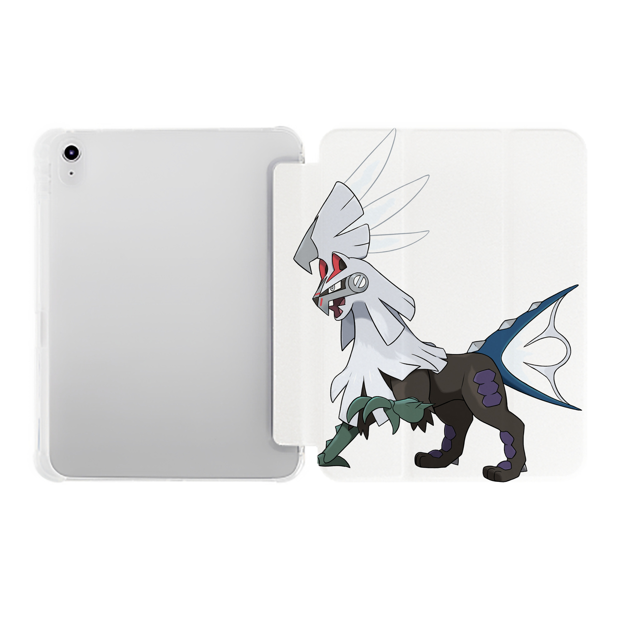 （画像用） ポケットモンスター Pokémon IPad ケース ペン収納付き 三つ折りスタンド PUレザー×シリコン 対応機種9.5/10.5/10.9インチ